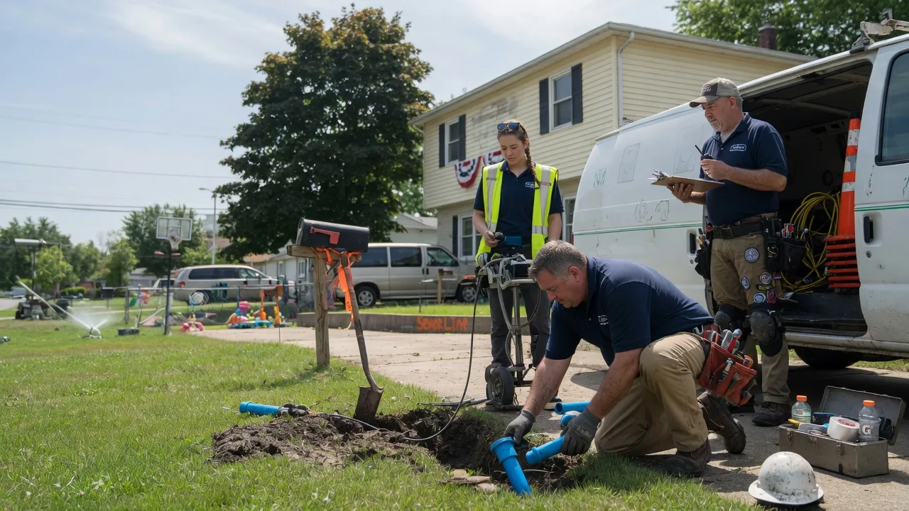 Slab Leak Repair in Callensburg, PA near me